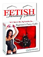 Fetish Fantasy Series Beginner's Furry Cuffs - Red