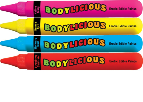 Bodylicious Edible Body Pens - 4pk. - Assorted Flavors  2