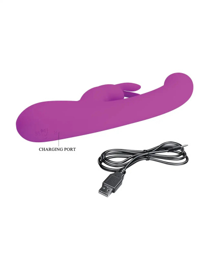Lamar Led Digital Display Rabbit - Fuchsia  5