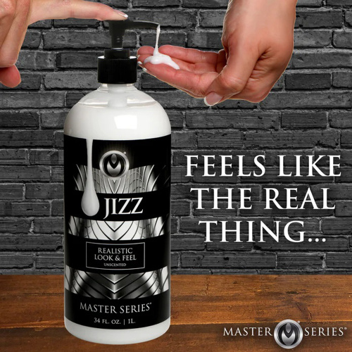 Jizz Unscented Water-Based Lube - 34oz  2