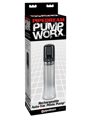 Pump Worx Rechargeable 3-Speed Auto-Vac Penis Pump  4