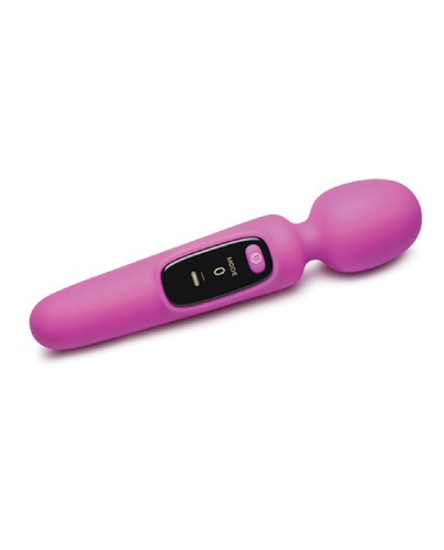 Bang Digital Silicone Wand - Purple  3