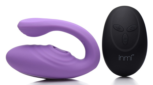 7x Pulse Pro Pulsating and Clit Stim Vibe With  Remote  3