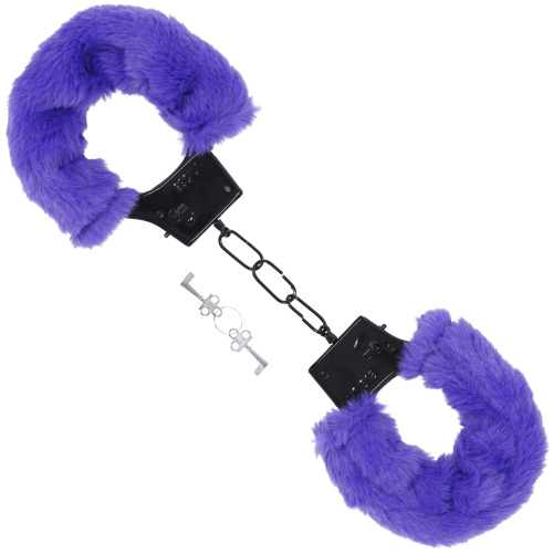 Merci - Fluff Cuffs - Violet  2
