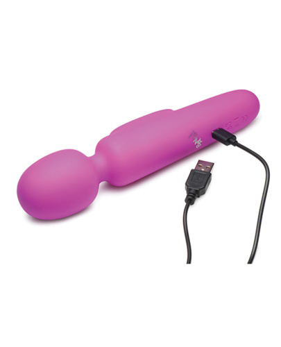 Bang Digital Silicone Wand - Purple  5