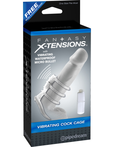 FANTASY X-TENSIONS VIBRATING COCK CAGE
