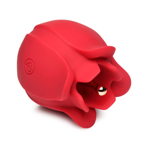 Orchids Wild Vibrating Pinpoint Rose Tickler - Red  2