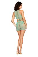 Bralette and Skirt - One Size - Seafoam