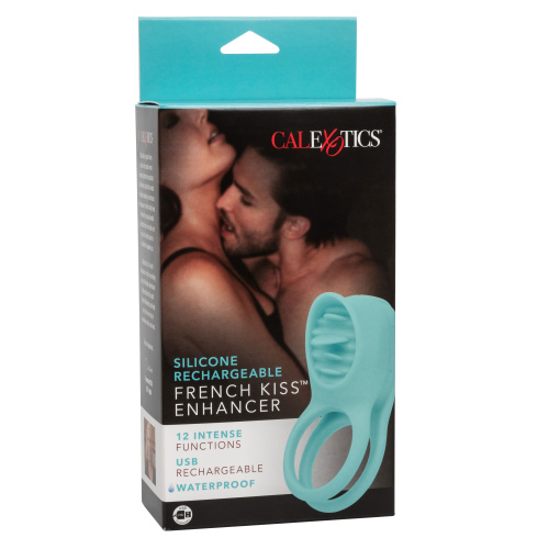 SILICONE RECHARGEABLE FRENCH KISS ENHANCER  2