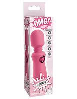 Omg! Wands Enjoy Rechargeable Vibrating Wand - Pink