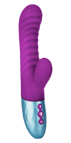 Delola Liquid Silicone Rabbit - Purple  3
