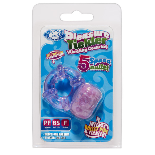 Pleasure Tickler 5 Speed Bullet - Purple  3