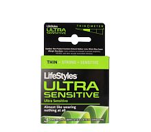 Lifestyles Ultra Sensitive - 3 Pack