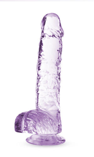 Naturally Yours - 6 Inch Crystalline Dildo -  Amethyst  3