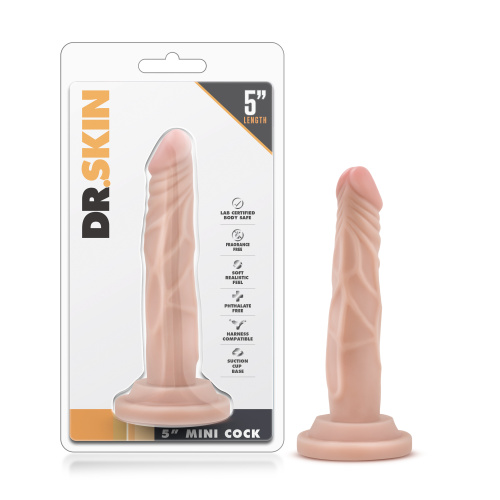 Dr. Skin - 5 Inch Mini Cock - Vanilla  2