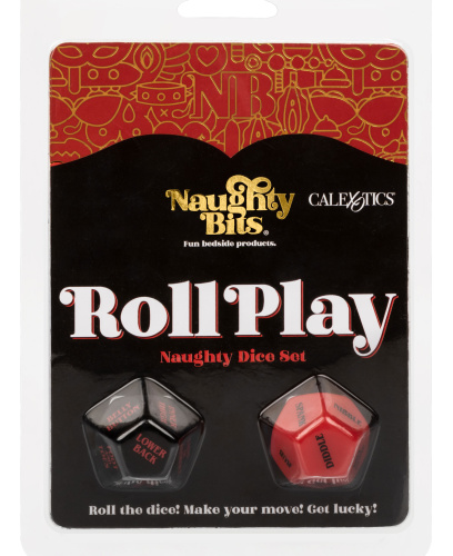 NAUGHTY BITS ROLL PLAY NAUGHTY DICE SET  2