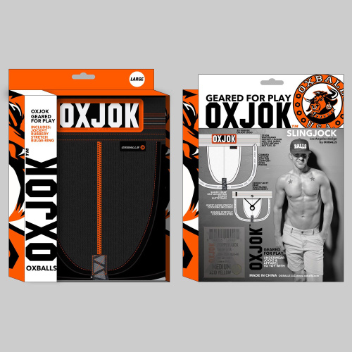 Slingjock Upthrust Slider-Strap Jock Black Iron -  Small  2
