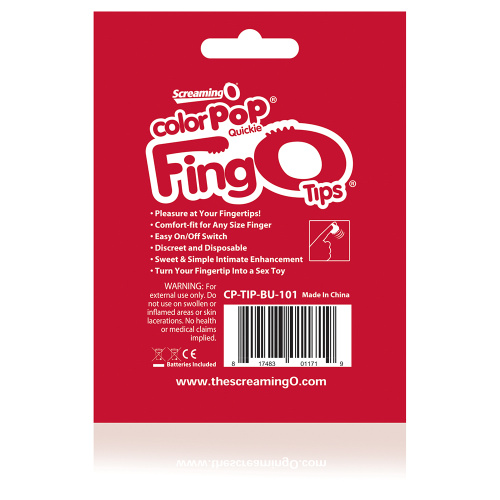 Colorpop Quickie Fingo Tips - Each - Blue  5