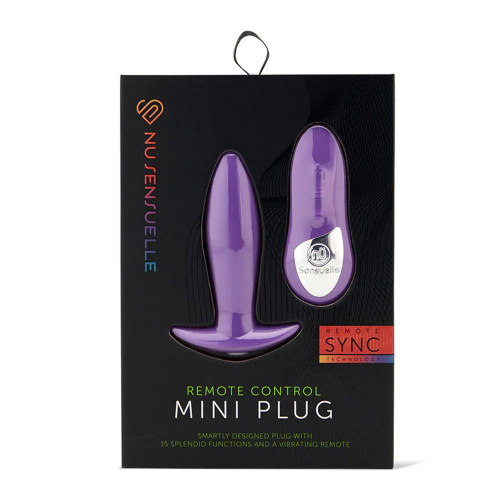 Nu Sensuelle Remote Control Mini-Plug - Purple  2