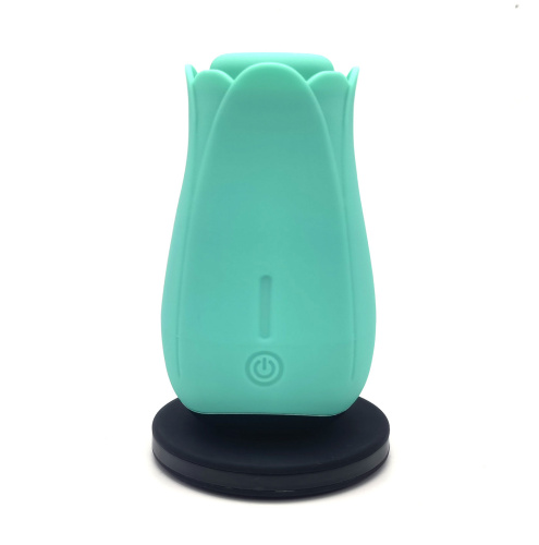 Tulip Pro 15-Function Suction Vibe With Wireless Charging - Teal Blue  3