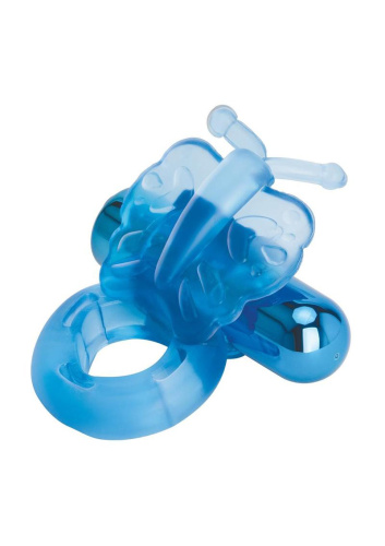 Bodywand Rechargeable Butterfly Ring - Blue  3