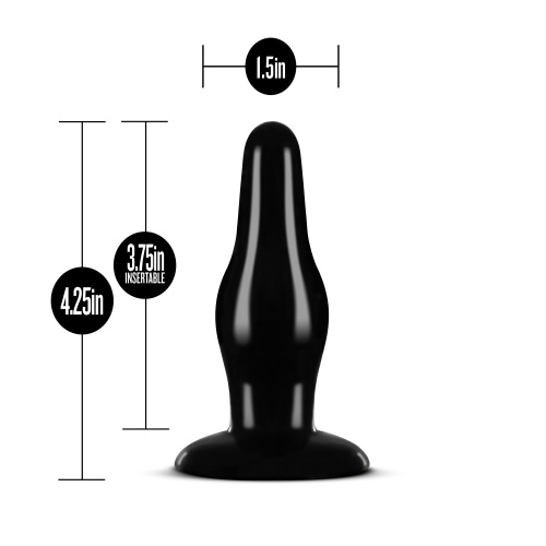 Anal Adventures - Pleasure Plug - Black  3