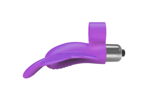 The 9's Flirt Finger Butterfly Finger Vibrator - Purple  3