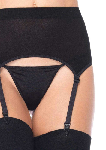 Zara Garter Belt and Stocking - One Size - Black  2