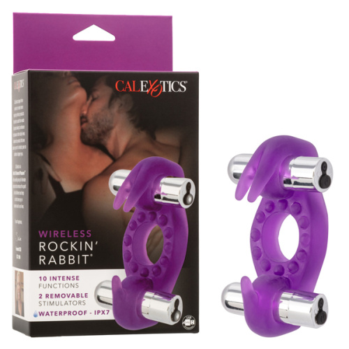 Wireless Rockin Rabbit- Purple Rechargeable  5