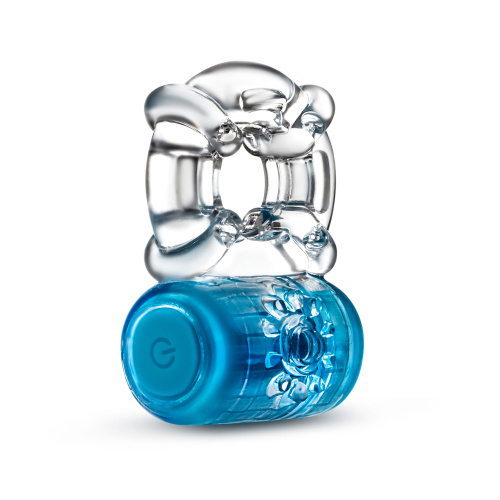 Play With Me - One Night Stand Vibrating C-Ring -  Blue  4