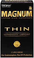 Trojan Magnum Thin - 12 Pack