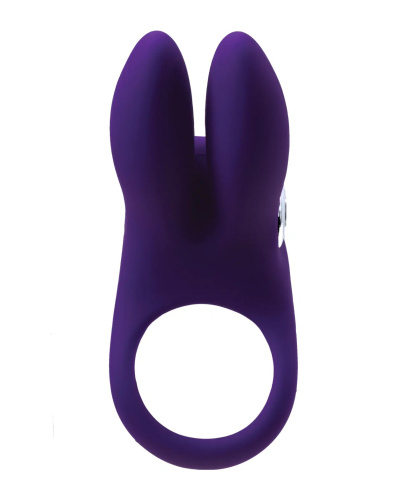 Sexy Bunny Rechargeable Ring - Deep Purple  2