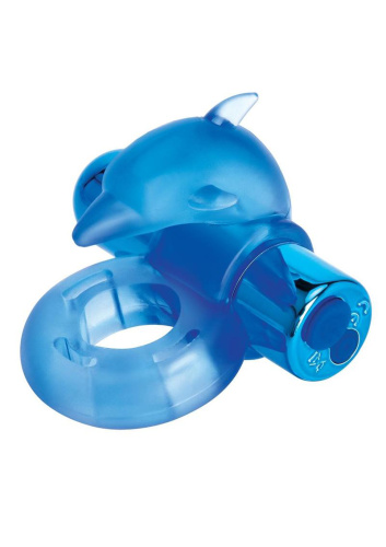 Bodywand Rechargeable Dancing Dolphin Ring - Blue  3