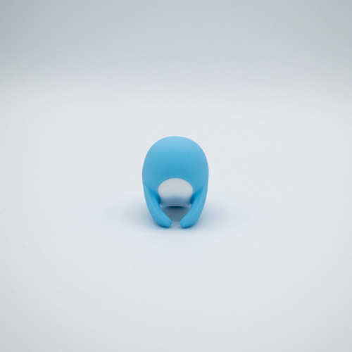 The Heavenly Humpback Finger Bullet Vibrator -  Blue  4