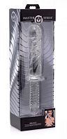 Brutus Glass Dildo Thruster - Clear