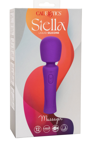 Stella Liquid Silicone Massager - Purple  2
