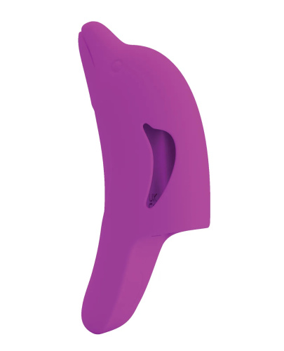 Delphini Dolphin Honey Finger Vibrator - Fuchsia  2