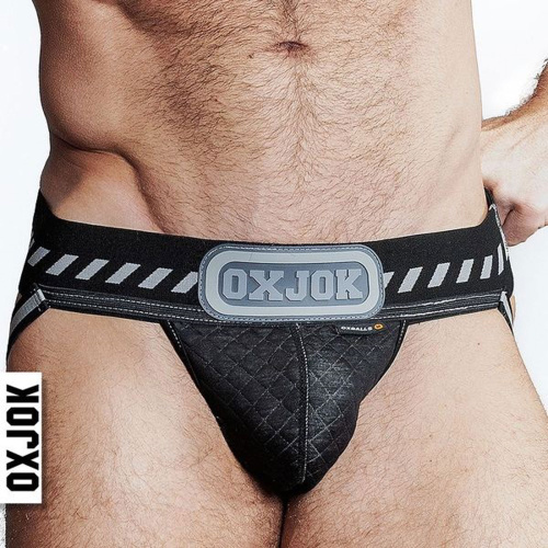 Packer Industrial Quilted Cargo Strapjock Black  Puff Xl  5