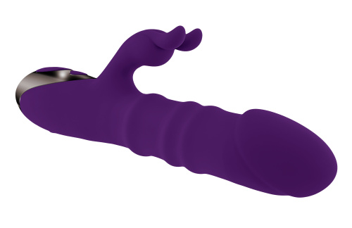 Playboy Pleasure - Hop to It - Rabbit Vibrator - Dark Purple  5