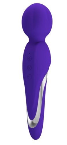 Walter Super Soft Silicone Wand - Violet  5