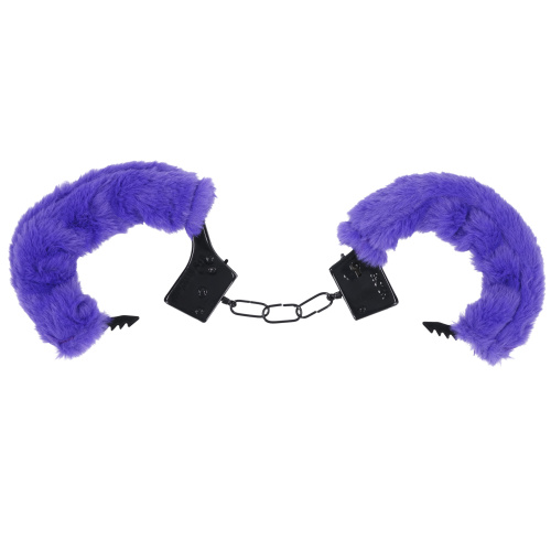 Merci - Fluff Cuffs - Violet  4