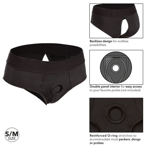 Boundless Backless Brief - S/m - Black  5