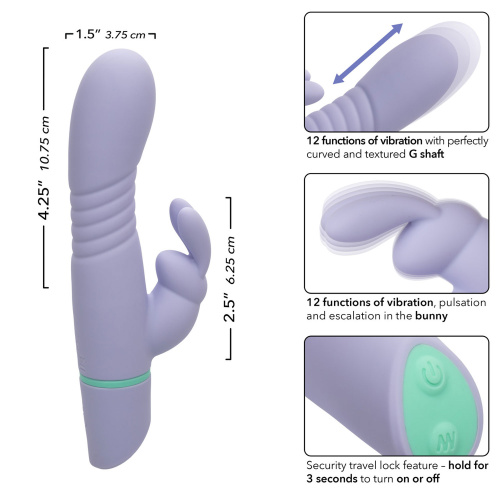 Love Bunny Thrusting Bunny - Purple  4