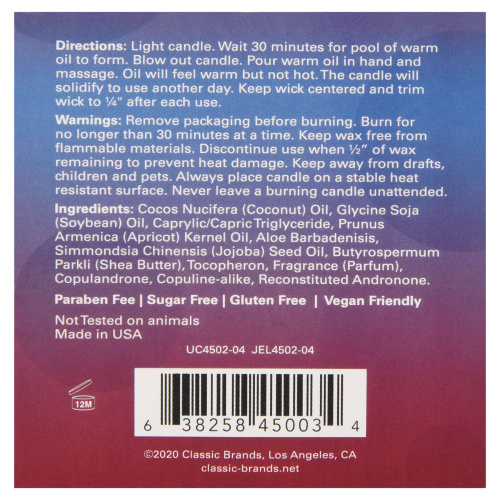 Mood Candle - Sex-a-Licious - Ravenous Raspberry - 4 Oz. Jar  3