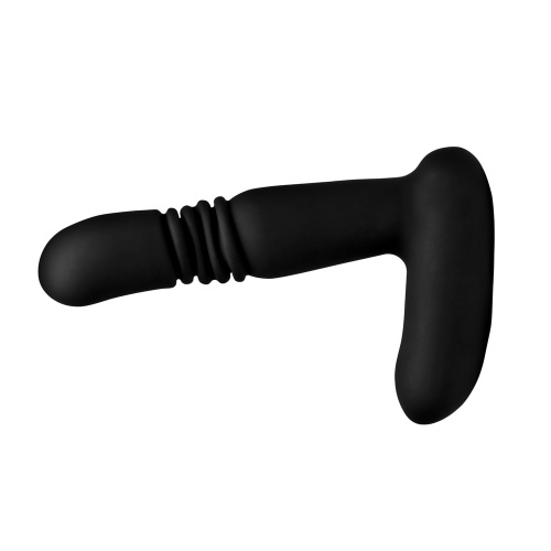 Silicone Thrusting Anal Plug With Remote Control  3
