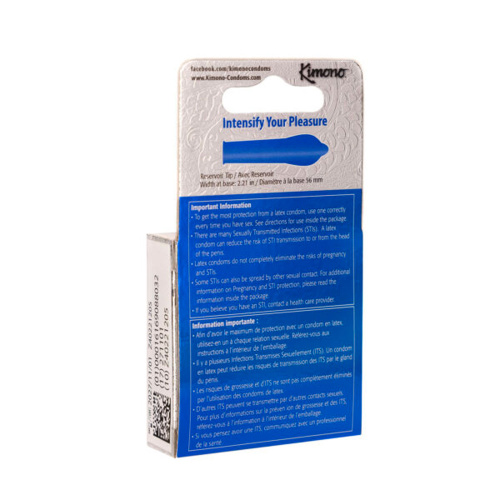Kimono Microthin XL 3 Count Condoms  2