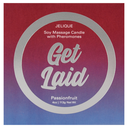 Mood Candle - Get Laid - Passion Fruit - 4 Oz. Jar  4