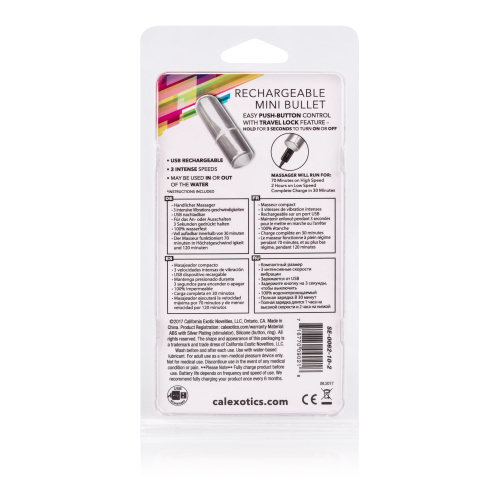 RECHARGEABLE MINI BULLET  2