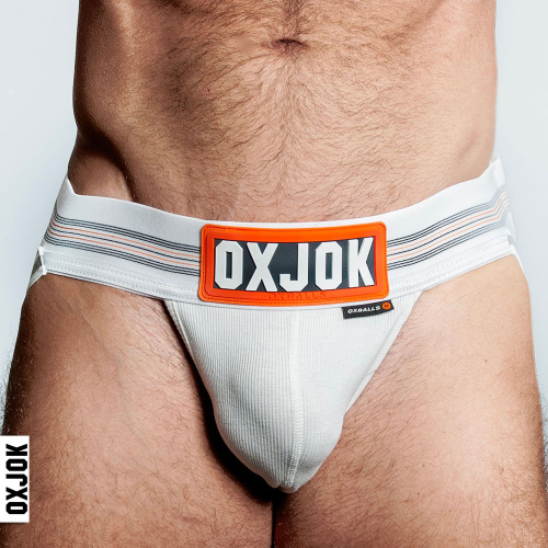 Slingjock Upthrust Slider-Strap Jock White Snow -  Medium  4