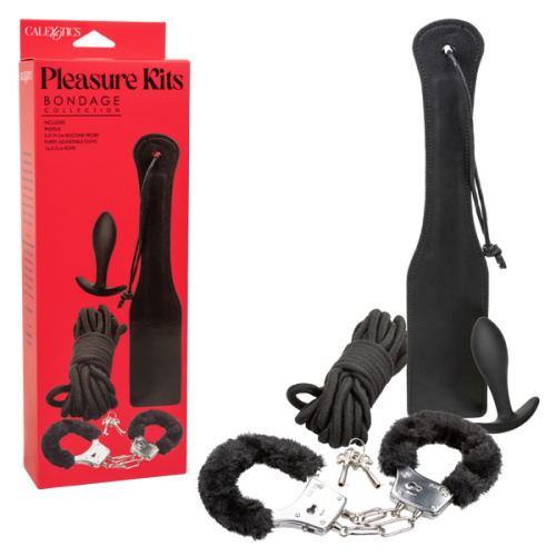 Pleasure Kits Bondage Collection - Black  2